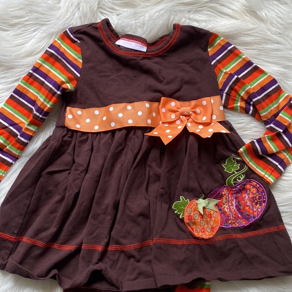 Bonnie Baby Thanksgiving Turkey Outfit - Picture 2 of 3